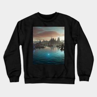 city of water Crewneck Sweatshirt